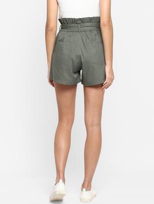 tie up waist shorts - 17299265 - Standard Image - 3