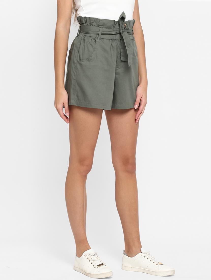 tie up waist shorts - 17299265 - Zoom Image - 2