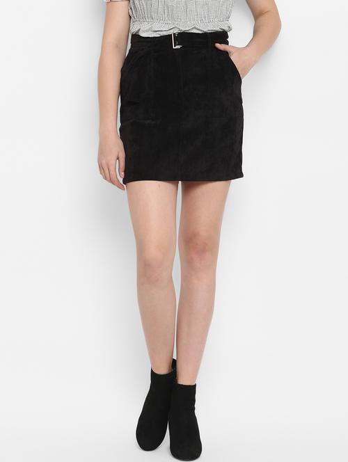 mid rise belted skirt - 17299274 - Standard Image - 1