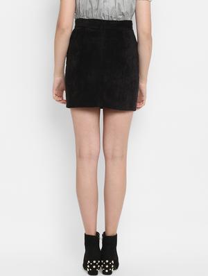 mid rise belted skirt - 17299274 - Standard Image - 3