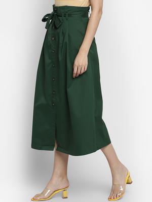 tie front a-line skirt - 17299276 - Standard Image - 2