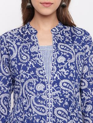 paisley kurta pant set - 17299524 - Standard Image - 4