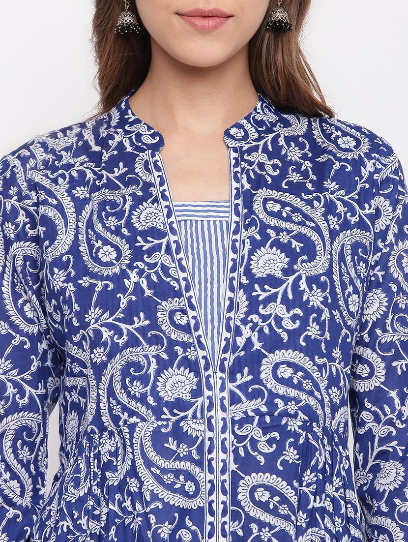 paisley kurta pant set - 17299524 - Zoom Image - 4