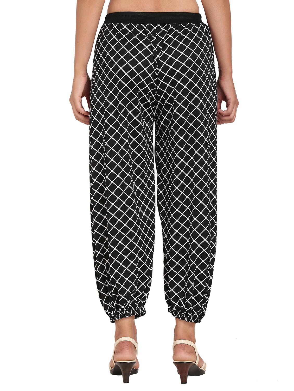 drawstring waist harem trouser - 17299527 - Zoom Image - 3