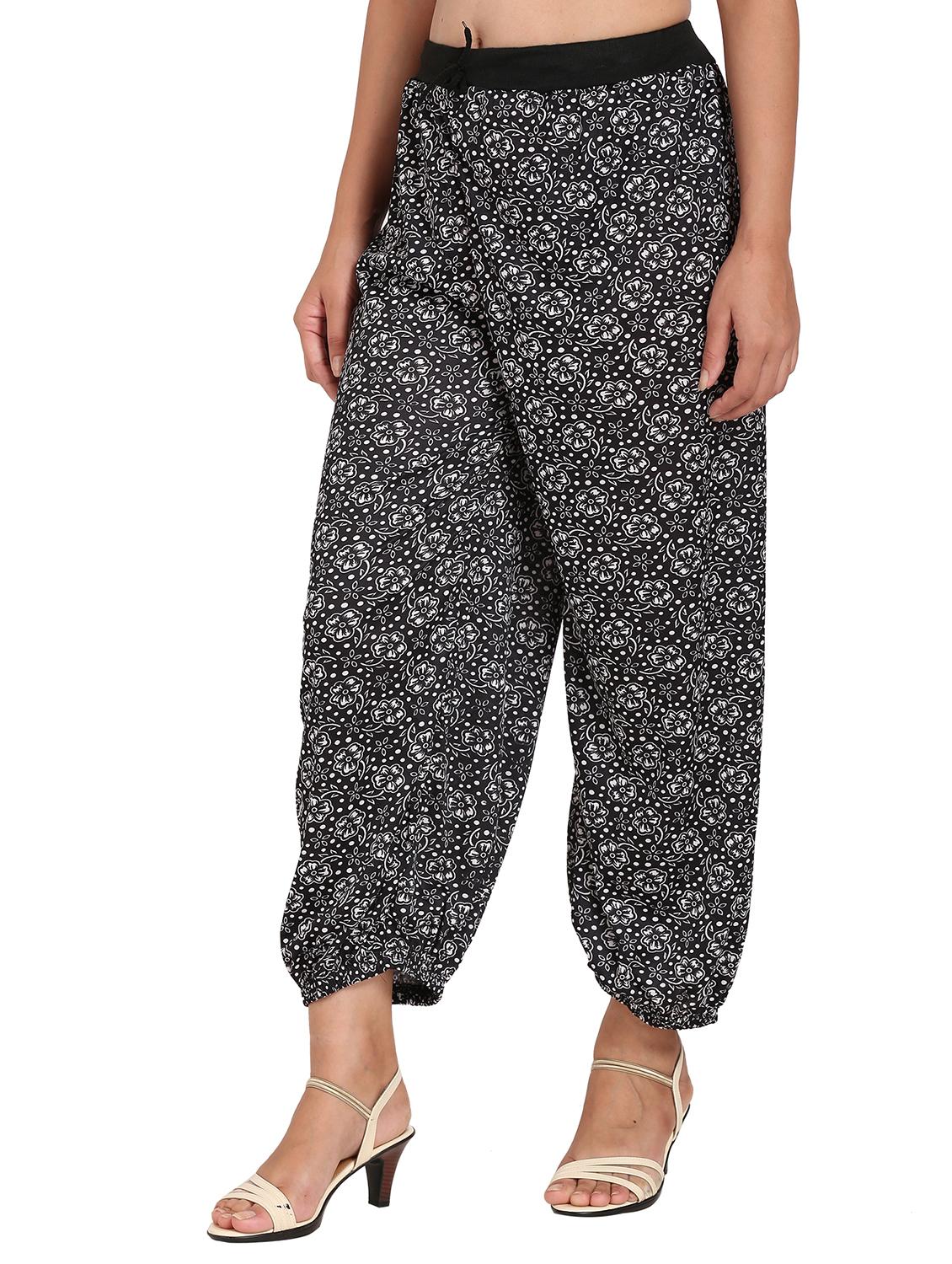 drawstring waist harem trouser - 17299529 - Zoom Image - 2