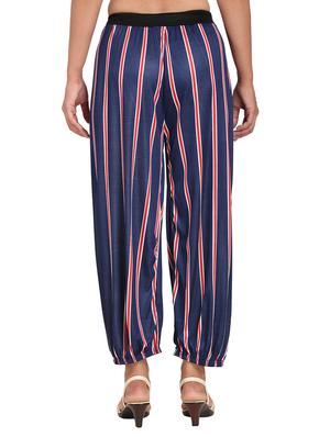drawstring waist harem trouser - 17299542 - Standard Image - 3