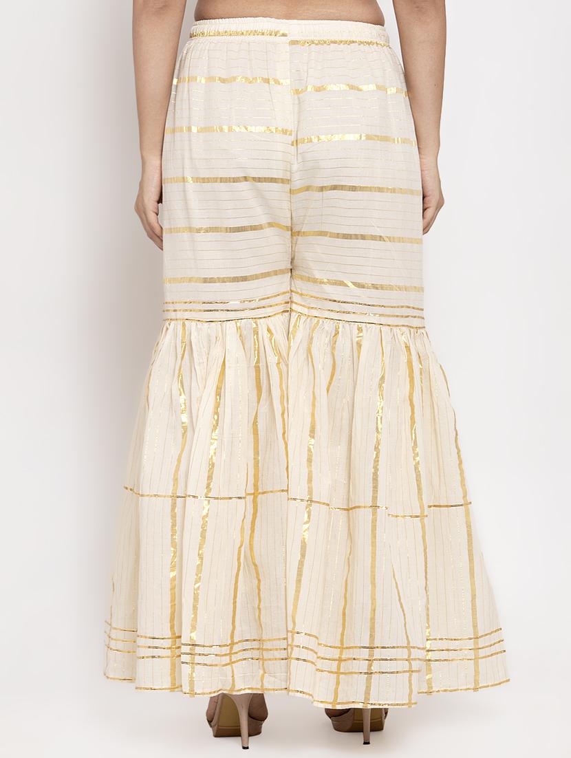 stripe printed sharara - 17299679 - Zoom Image - 3