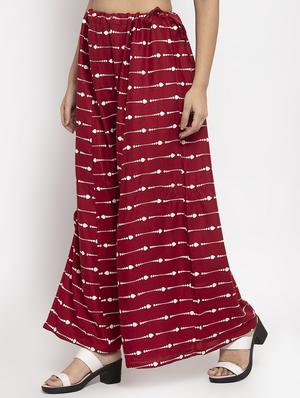 stripe printed sharara - 17299682 - Standard Image - 2