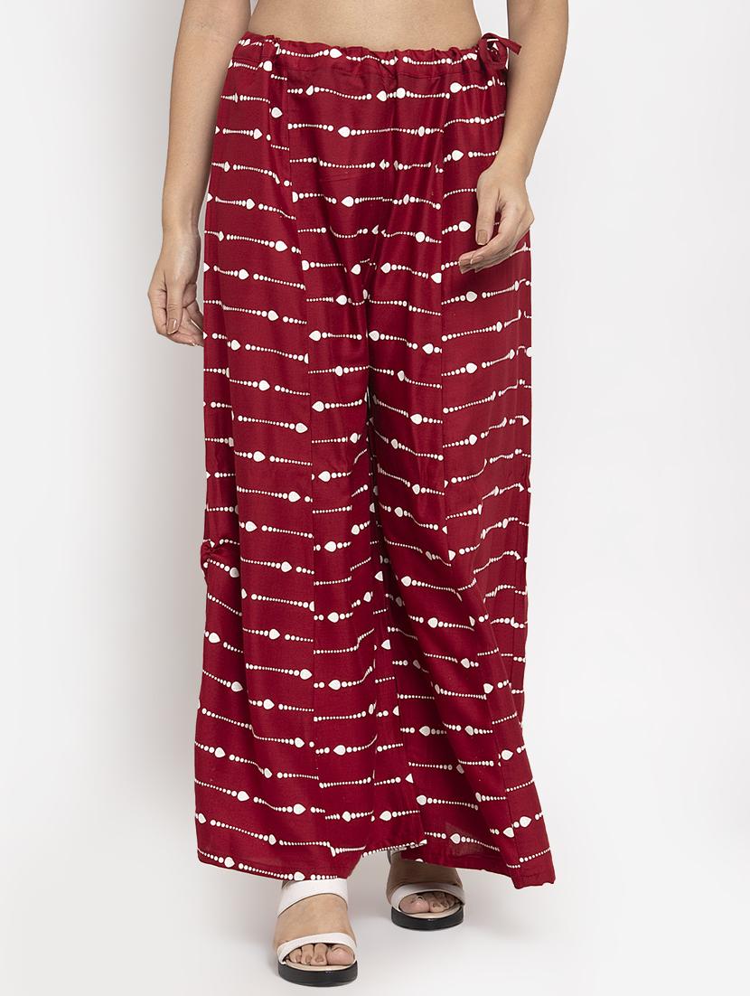 stripe printed sharara - 17299682 - Zoom Image - 1