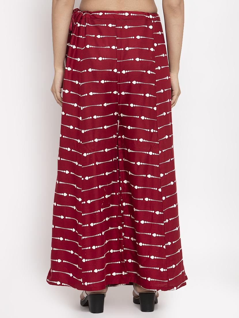 stripe printed sharara - 17299682 - Zoom Image - 3