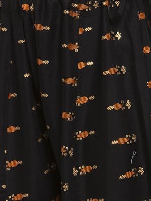 gold printed sharara - 17299684 - Standard Image - 5