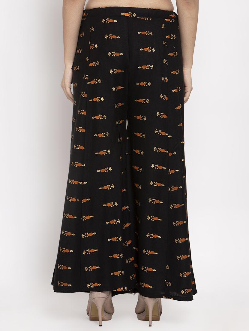 gold printed sharara - 17299684 - Zoom Image - 3
