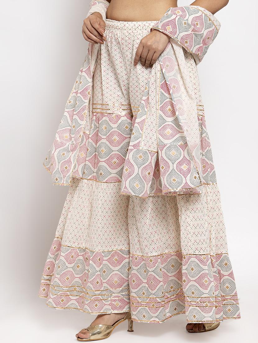 gota work sharara with dupatta - 17299687 - Zoom Image - 2