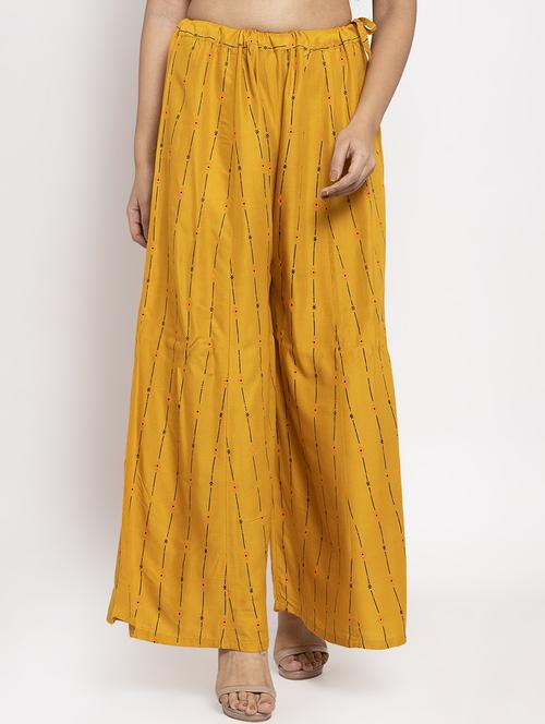 geometric print sharara - 17299690 - Standard Image - 1
