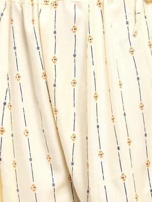 printed flared palazzo - 17299692 - Standard Image - 5