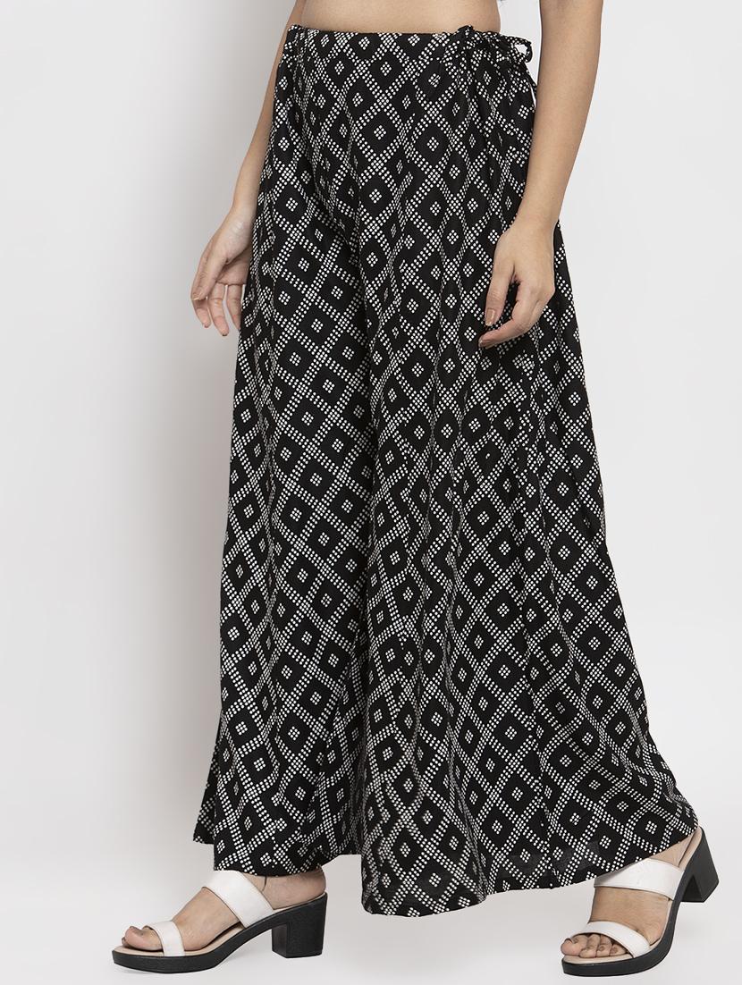 geometric print palazzo - 17299693 - Zoom Image - 2