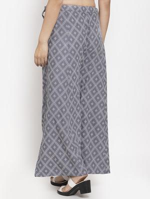 geometric print sharara - 17299695 - Standard Image - 3
