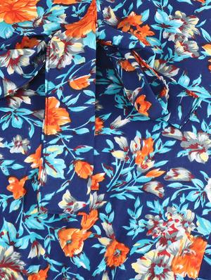 floral peplum top - 17299717 - Standard Image - 5
