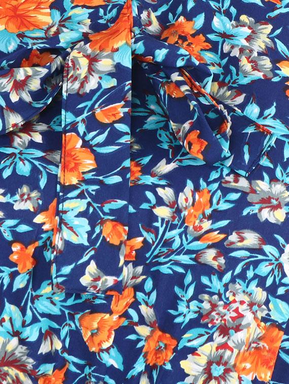 floral peplum top - 17299717 - Zoom Image - 5