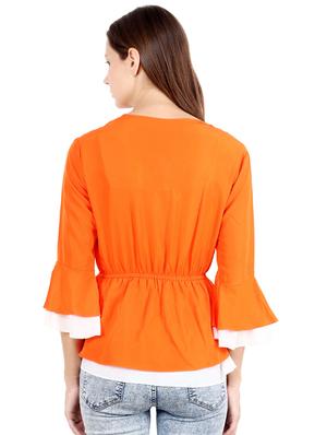 tie up neck solid top - 17299725 - Standard Image - 3