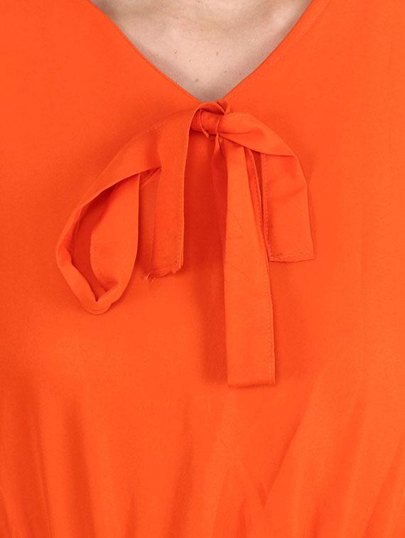 tie up neck solid top - 17299725 - Zoom Image - 5