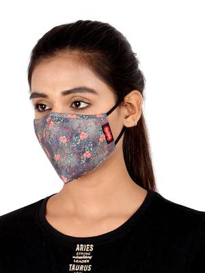 multi colored cotton anti-pollution women mask (pack of 3) - 17299757 - Standard Image - 2