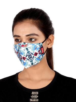 multi colored cotton anti-pollution women mask (pack of 3) - 17299761 - Standard Image - 2