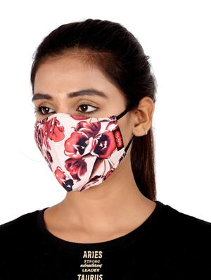 multi colored cotton anti-pollution women mask (pack of 3) - 17299766 - Standard Image - 2