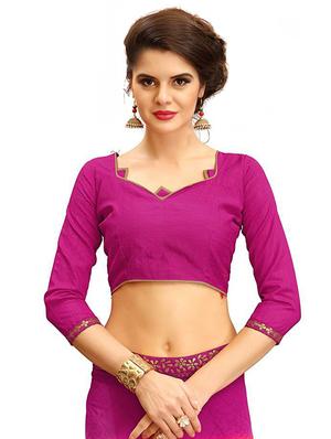 ombre printed saree with blouse - 17299913 - Standard Image - 3