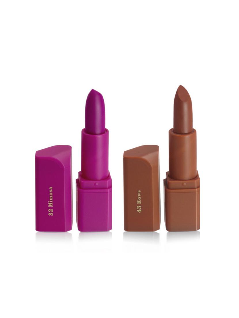 miss rose pack of 2 matte lipsticks shade#32,43 - 17300095 - Zoom Image - 1