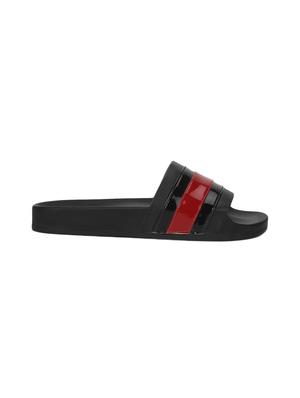 black striped slides - 17300116 - Standard Image - 2
