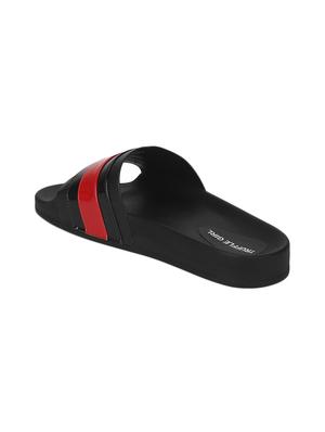 black striped slides - 17300116 - Standard Image - 3