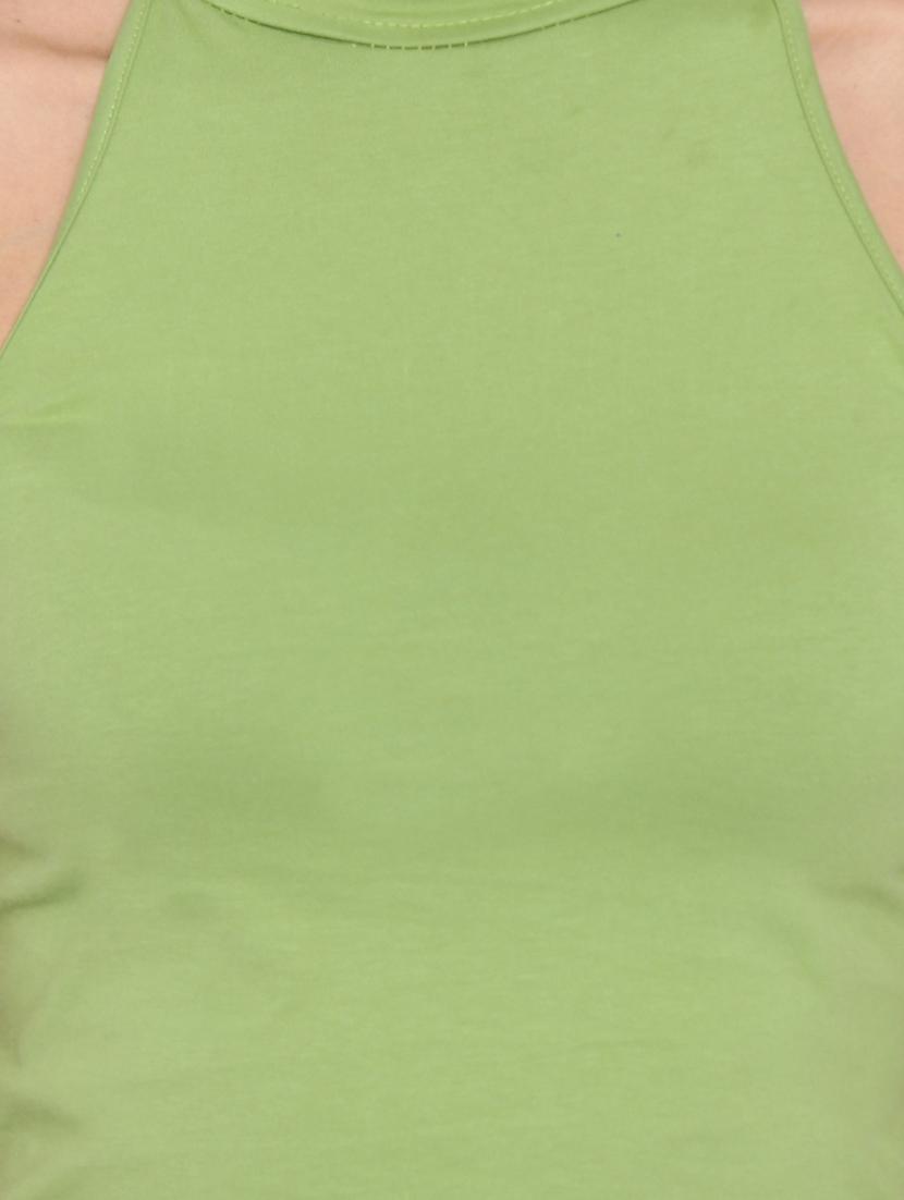 halter neck crop top - 17300182 - Zoom Image - 5