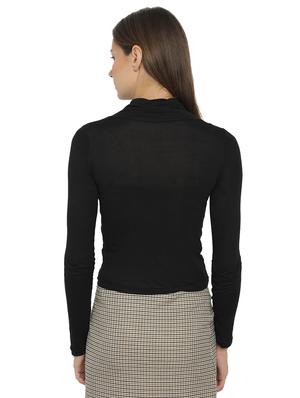 long sleeved solid top - 17300184 - Standard Image - 3