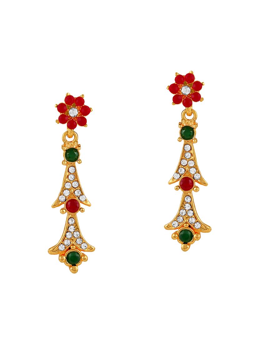 multi colored zinc necklaces and earring - 17300294 - Zoom Image - 3