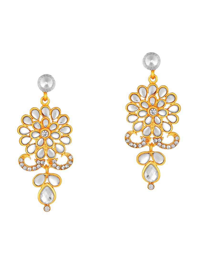 gold brass necklaces and earring - 17300312 - Zoom Image - 3