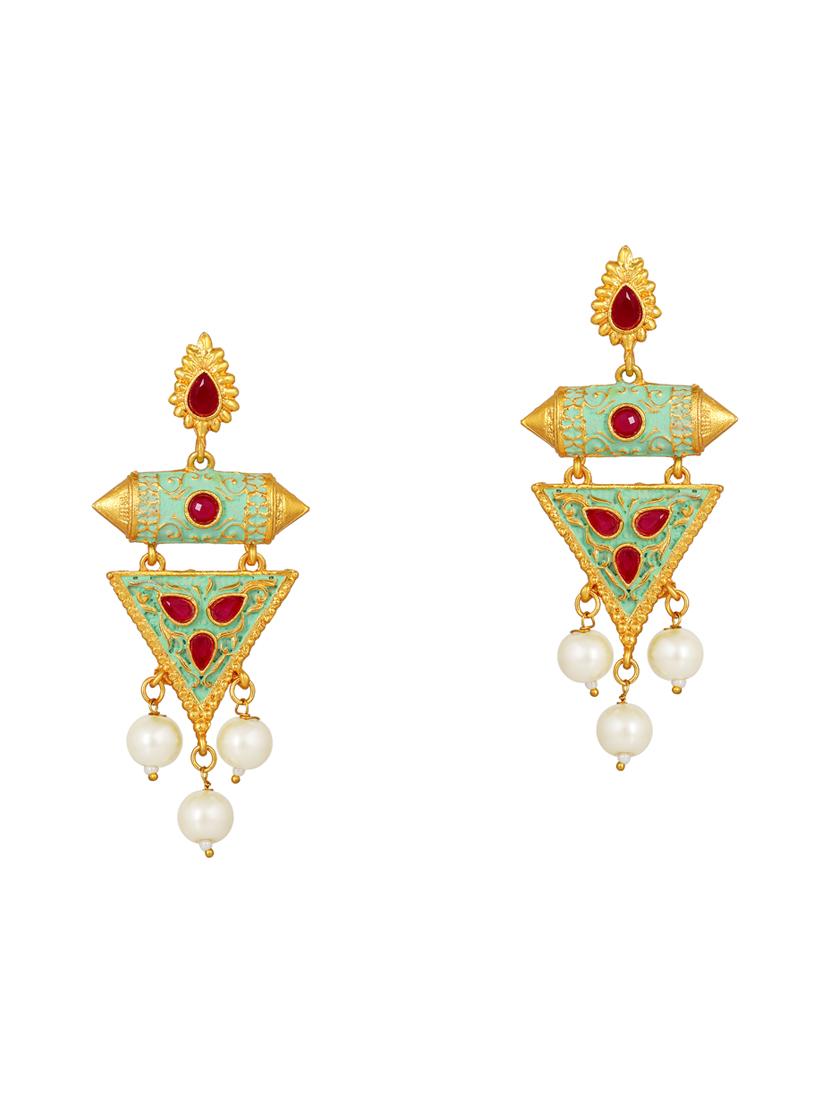 multi colored metal necklaces and earring - 17300338 - Zoom Image - 4