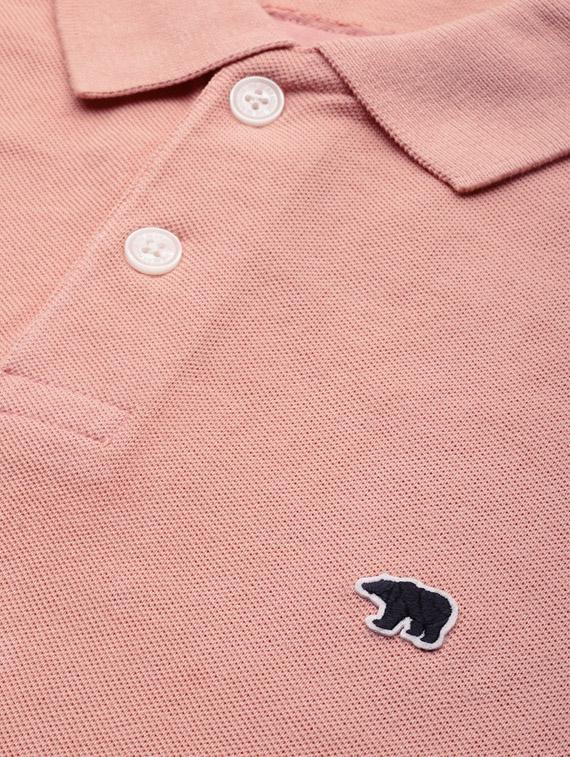 pink solid polo t-shirt - 17300473 - Zoom Image - 5