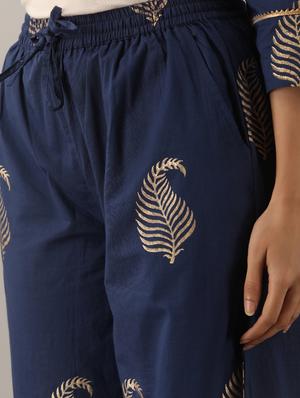 paisley kurta palazzo set - 17300529 - Standard Image - 5