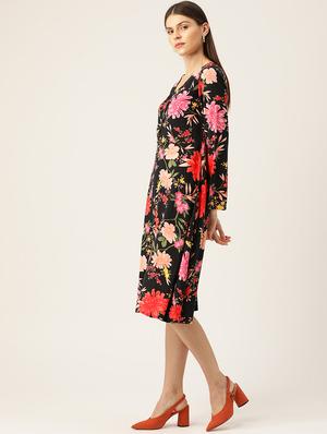 floral sheath dress - 17300587 - Standard Image - 2