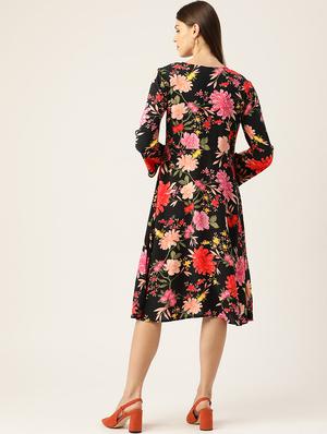 floral sheath dress - 17300587 - Standard Image - 3