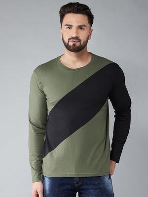 multi color block cut & sew t-shirts combo - 17300650 - Standard Image - 4