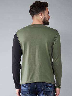 multi color block cut & sew t-shirts combo - 17300650 - Standard Image - 5