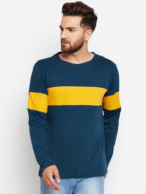 multi color block cut & sew t-shirt - 17300658 - Standard Image - 4