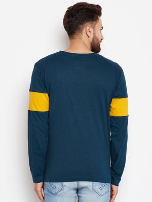 multi color block cut & sew t-shirt - 17300658 - Standard Image - 5