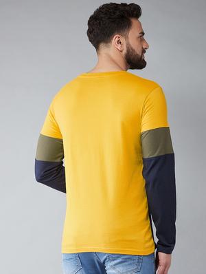 multi color block cut & sew t-shirts combo - 17300667 - Standard Image - 3