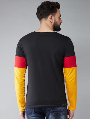 multi color block cut & sew t-shirts combo - 17300667 - Standard Image - 5