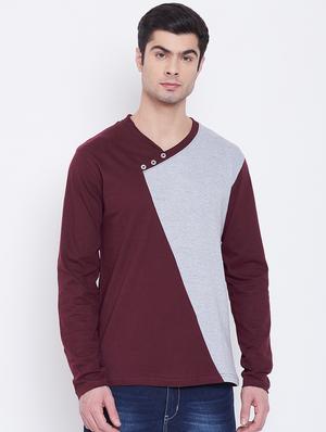 multi color block cut & sew t-shirts combo - 17300668 - Standard Image - 2