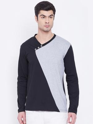 multi color block cut & sew t-shirts combo - 17300668 - Standard Image - 4