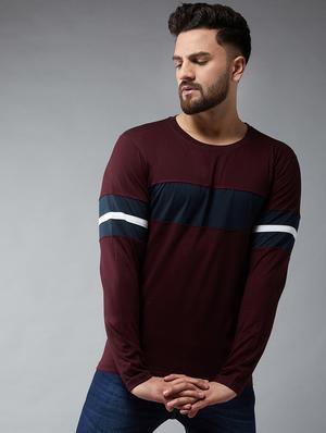 multi colorblock cut & sew t-shirts combo - 17300673 - Standard Image - 2